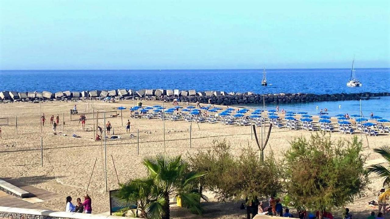 Beach And Pool In Playa De Las Americas Apartamento Exterior foto